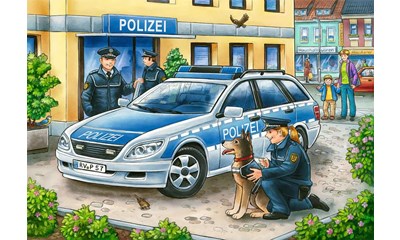 Polizei und Feuerwehr