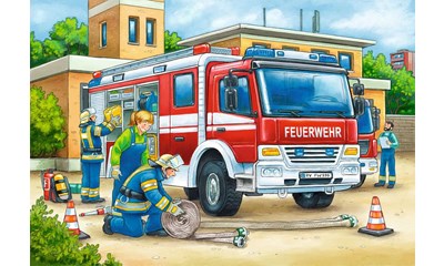 Polizei und Feuerwehr