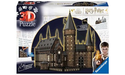 3D Puzzle: Hogwarts Schloss - Die Grosse Halle -Night Edition