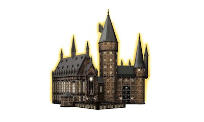 3D Puzzle: Hogwarts Schloss - Die Grosse Halle -Night Edition