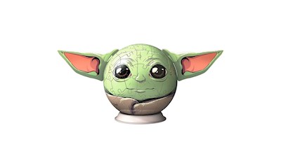 3D Puzzle Ball: Mandalorian Grogu mit Ohren