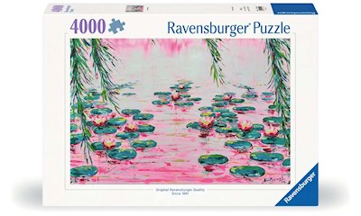 Rosafarbene Seerosen von Mauro Bergonzoli