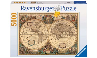 Historische Weltkarte