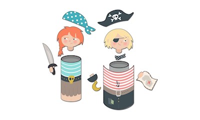 EcoCreate Mini Pirates