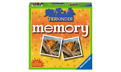 Spiel Tierkinder memory