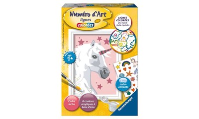Licorne et stickers F