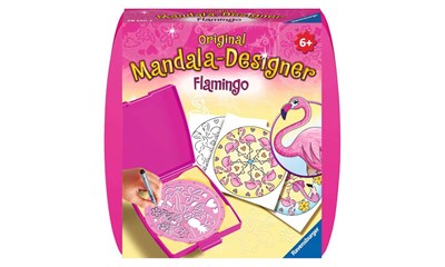 Mini Mandala-Designer Flamingo