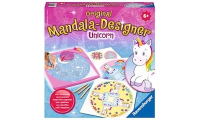 Mandala-Designer Unicorn   D/F/I/NL/EN/E