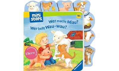 Wer macht miau? Wer bellt Wau-wau?