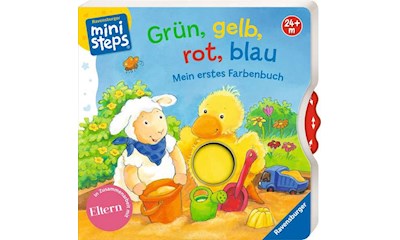 Grün, gelb, rot, blau. Farbenbuch