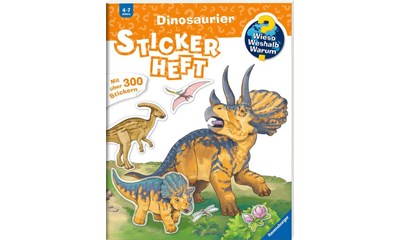 WWW Stickerheft: Dinosaurier - H17