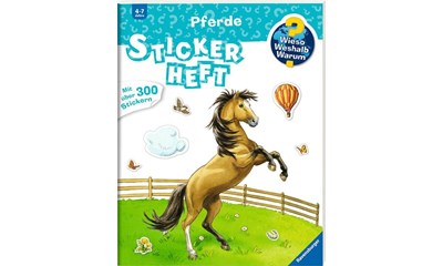 WWW Stickerheft: Pferde - H17