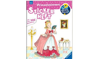 WWW Stickerheft: Prinzessinnen - H17