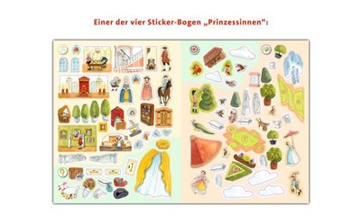 WWW Stickerheft: Prinzessinnen - H17