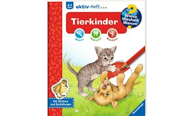 Tierkinder - aktiv-Heft