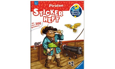 WWW Stickerheft: Piraten