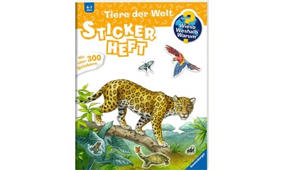 WWW Stickerheft - Tiere der Welt