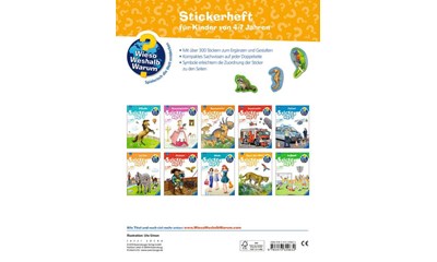 WWW Stickerheft - Tiere der Welt