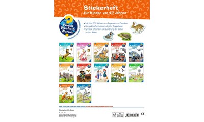 WWW Stickerheft: Heimische Tiere