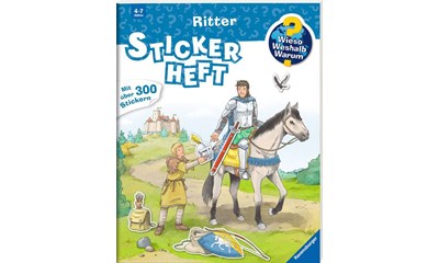 WWW Stickerheft: Ritter