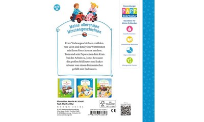 Meine allerersten Minutengeschichten: Grosse und kleine Fahrzeuge