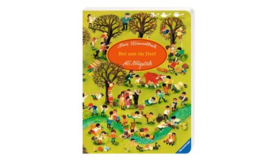 Mein Wimmelbuch: Bei uns im Dorf