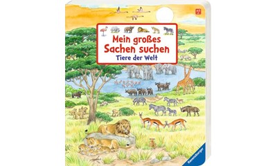 Mein grosses Sachen suchen: Tiere der Welt