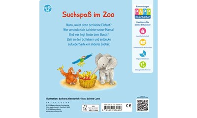 Wer sich versteckt Zootiere