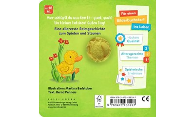 Fingerpuppenbuch: Hallo, kleine Ente