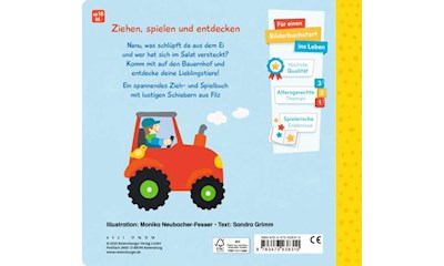Zieh- und Spielbuch: Auf dem Bauernhof