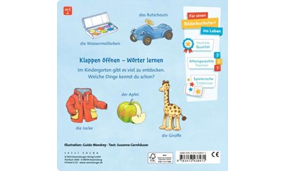 Mein Klappen-Wörterbuch: Kindergarten