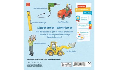 Mein Klappen-Wörterbuch: Baustelle