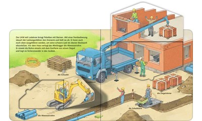 Mein Klappen-Wörterbuch: Baustelle