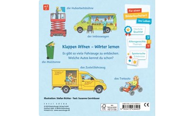 Mein Klappen-Wörterbuch: Fahrzeuge
