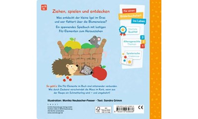 erstes Zieh- und Spielbuch: Im Garten