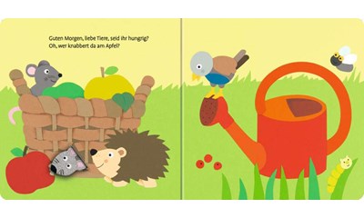 erstes Zieh- und Spielbuch: Im Garten