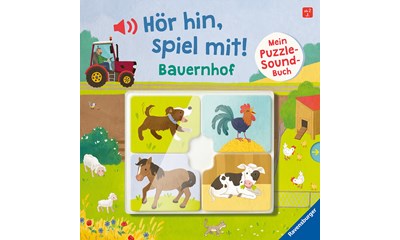 Mein Puzzle-Soundbuch: Bauernhof