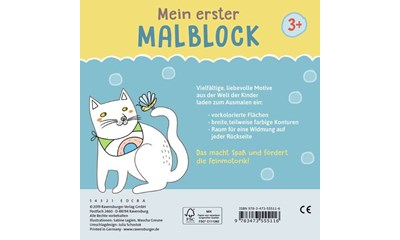 Mein erster Malblock: Kleine Welt - H19