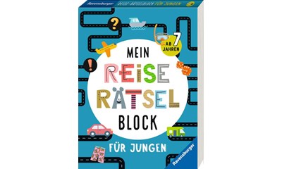 Mein Reise-Rätselblock Jungen