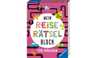 Mein Reise-Rätselblock Mädchen
