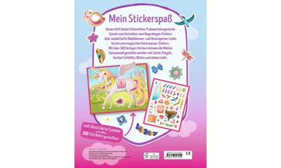 Mein Stickerspass: Einhörner - H 19