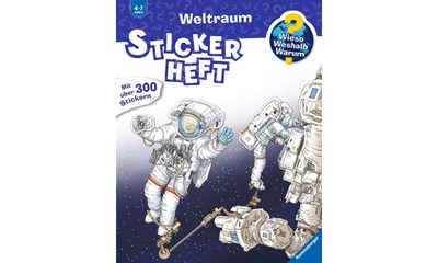 WWW Stickerheft: Weltraum