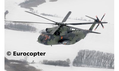 Plastikmodell Helikoper Sikorsky CH53GA