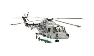 Plastikmodell Helikoper Westland Lynx HAS.3