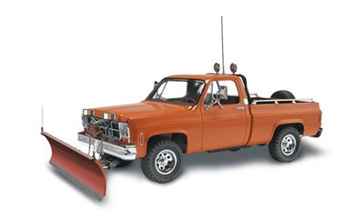 GMC Pickup w/ Snow Plow