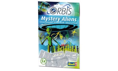 Orbis Airbrush für Kinder Schablonen-Set Mystery Aliens