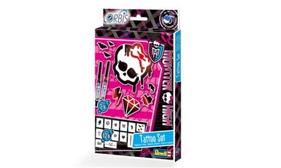 Orbis Monster High Tattoo Set