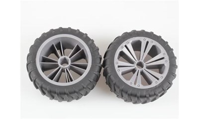 R/C Spielzeug Zubehör Set 2x Wheel for Monster, grey