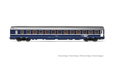 SBB TEN-Schlafwagen MU 64 mit Schürze TEN  Ep. IV