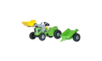 Traktor Kiddy Futura mit Lader und Anhänger